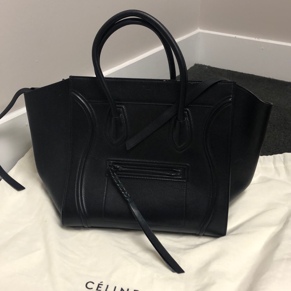 Black Céline purse